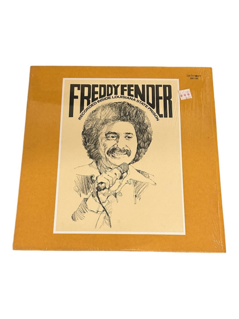 Freddy Fender Recorded Inside Louisiana State Prison Vinyl